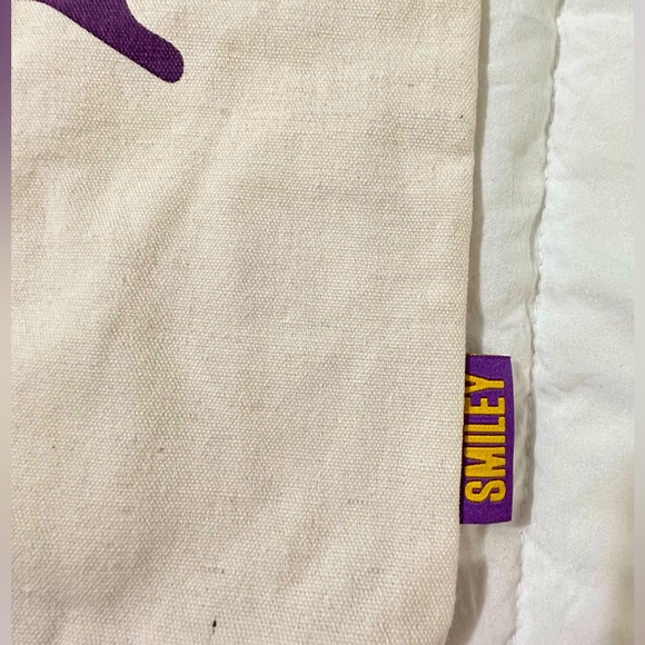 SMILEY Sun Smiley Face Tote Bag NWT - Picture 5 of 5